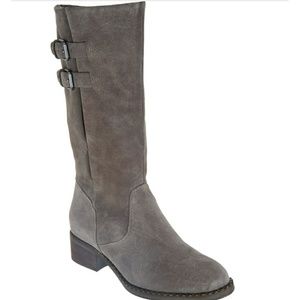 GENTLE SOULS BRIAN GRAY SUEDE LEATHER BOOTS SZ 6